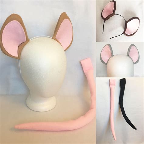 mouse tail costume|Amazon.com: Mouse Ears And Tail Costume